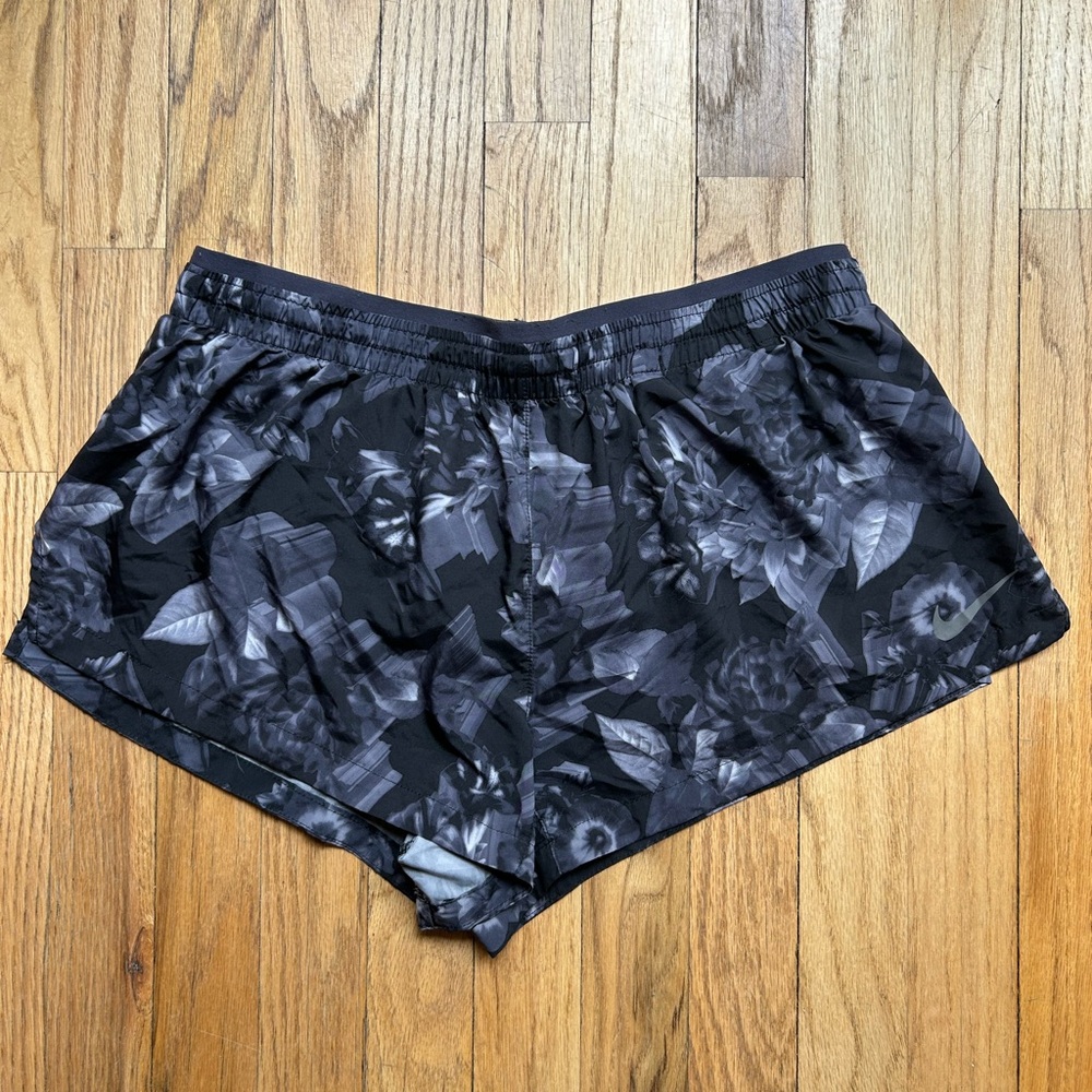 Nike Black/Grey Pattern Dri-FIT Shorts